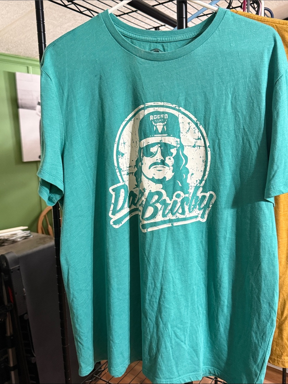 Teal Graphic Short Sleeve Crewneck Tee
